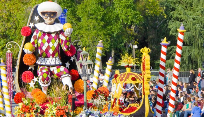 Rose bowl parade math for floriculture